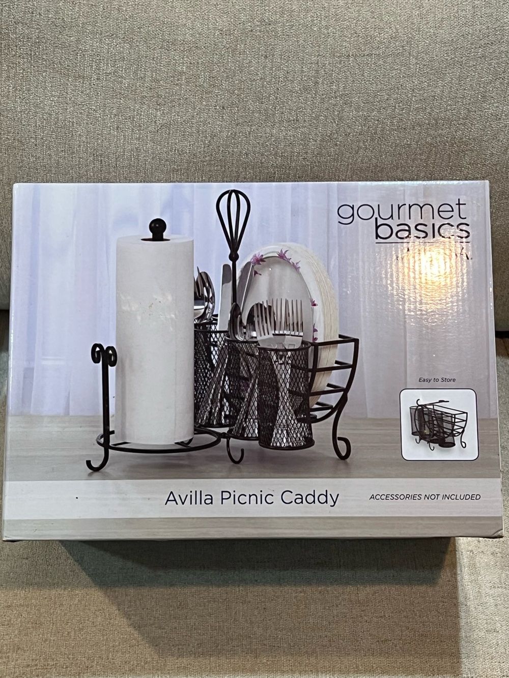 Gourmet Basics by Mikasa Avilla Picnic Caddy